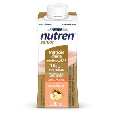 Complemento Alimentar Nestlé Nutren Senior Mix de Frutas com 200ml