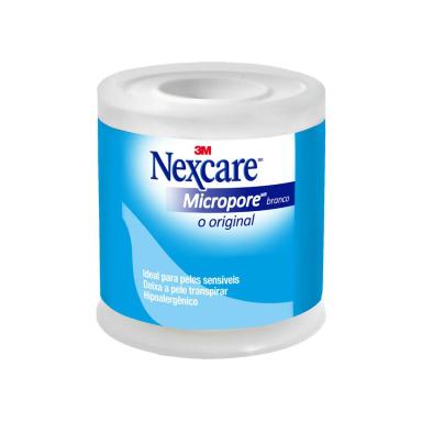 Fita Micropore Nexcare Branca 50mm x 4,5m