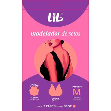 Modelador de Seios Lib Quatro Estações Tamanho M com 2 pares