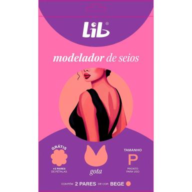 Modelador de Seios Lib Quatro Estações Tamanho P com 2 pares
