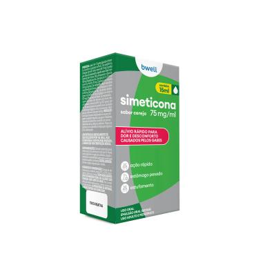 Simeticona bwell 75mg/ml Sabor Cereja 15ml