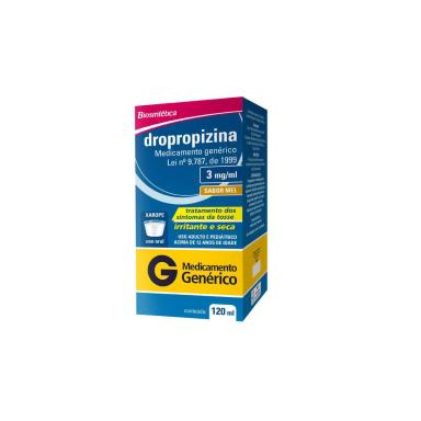 Dropropizina 3,0mg/ml Xarope 120ml Aché Genérico