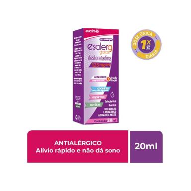 Esalerg Desloratadina 1,25mg/ml Solução em Gotas 20ml