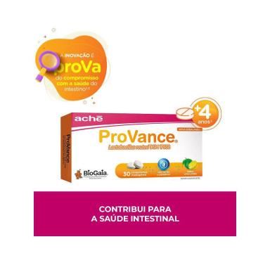 Probiótico ProVance 108 UFC Lima-Limão com 30 comprimidos