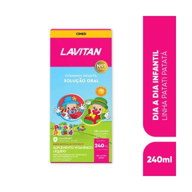 Polivitamínico Lavitan Infantil Tutti-Frutti 240ml