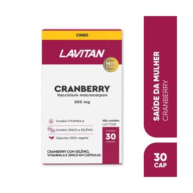 Cranberry Lavitan 30 cápsulas