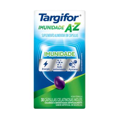 Polivitamínico Targifor Imunidade A-Z 30 Cápsulas