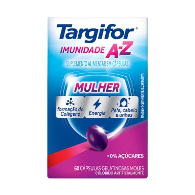 Polivitamínico Targifor Mulher Imunidade A-Z 60 Cápsulas