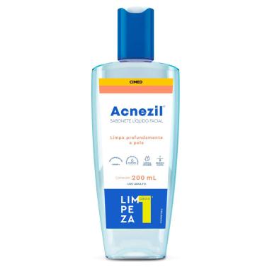 Sabonete Líquido Facial Acnezil 200ml