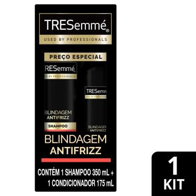 Kit Tresemmé Blindagem Antiumidade Shampoo 350ml + Condicionador 175ml