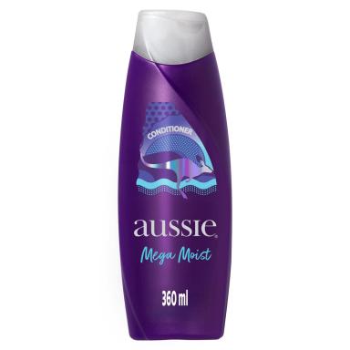 ondicionador Aussie Mega Moist Super Hidratação 360ml