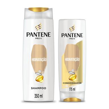 Kit Pantene Pro-V Hidratação Shampoo 350ml + Condicionador 175ml