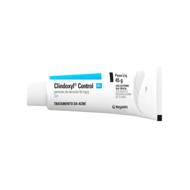 Gel Clindoxyl Control 5% para Acne com 45g
