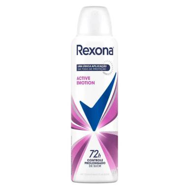 Desodorante Antitranspirante Aerosol Rexona Active Emotion Feminino 72h 150ml