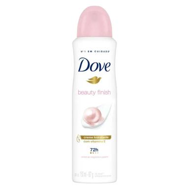 Desodorante Anritranspirante Aerosol Dove Beauty Finish Feminino 48h 150ml