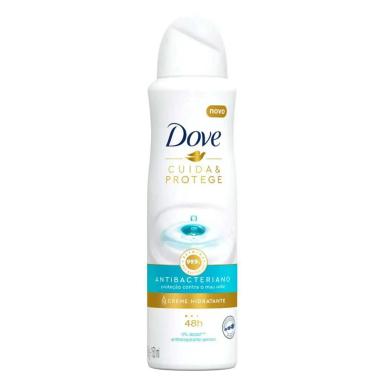 Desodorante Antitranspirante Aerosol Dove Cuida & Protege Antibacteriano Feminino 72h 150ml