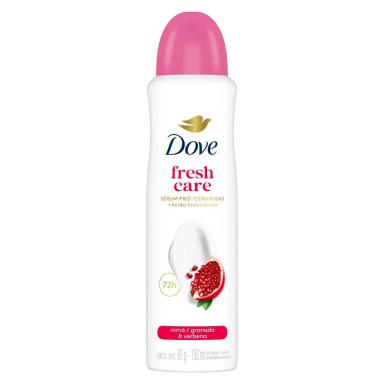 Desodorante Antitranspirante Aerosol Dove Go Fresh Romã & Verbena Feminino 48h 150ml