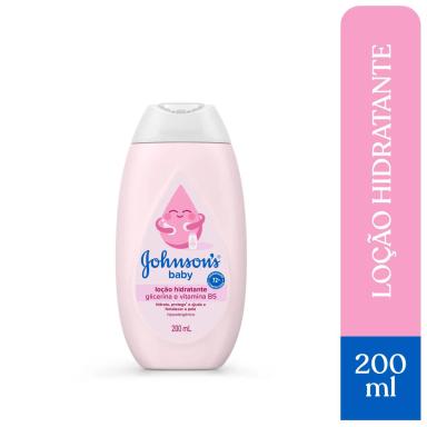 Loção Hidratante Corporal Johnson's Baby Regular com 200ml