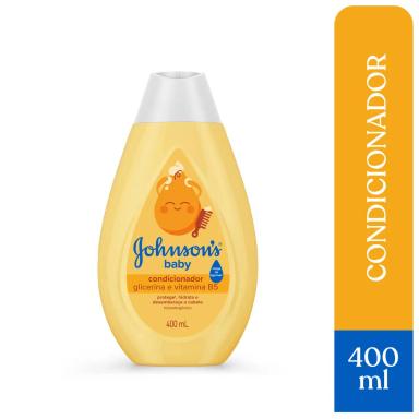 Condicionador Johnson's Baby Regular com 400ml