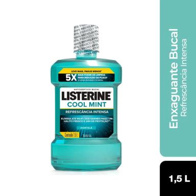Enxaguante Antisséptico Bucal Listerine Cool Mint 1,5L