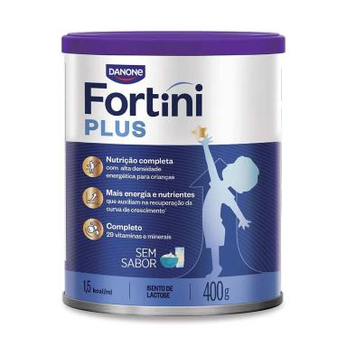 Fórmula Infantil Fortini Plus Sem Lactose Danone 3 a 10 anos 400g