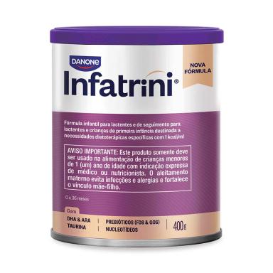 Fórmula Infantil Infatrini Danone 0 a 12 meses 400g