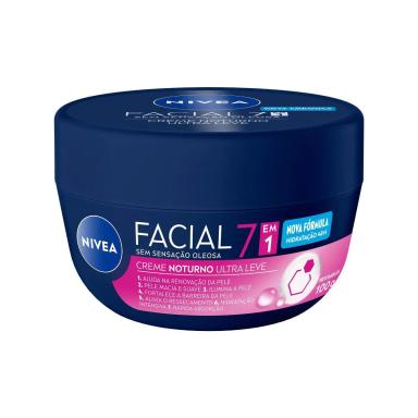 Creme Hidratante Facial Noturno Nivea 100g