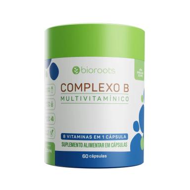 Polivitamínico Complexo B Bioroots 60 cápsulas