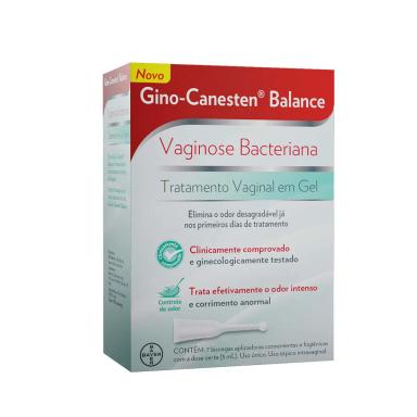 Gino Canesten Balance Gel Vaginal - 7 Unidades de 5ml cada