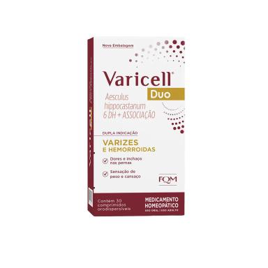 Varicell Duo Aesculus Hippocastanum 6 DH + Associação 30 comprimidos