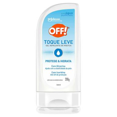 Repelente em Gel Off! Toque Leve Icaridina Sem Perfume 200g
