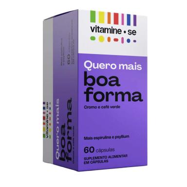 Suplemento Alimentar Vitamine-se Quero Boa Forma 60 cápsulas