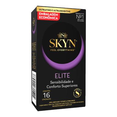 Camisinha Skyn Elite Ultrafino e Ultrasensitive 16 unidades