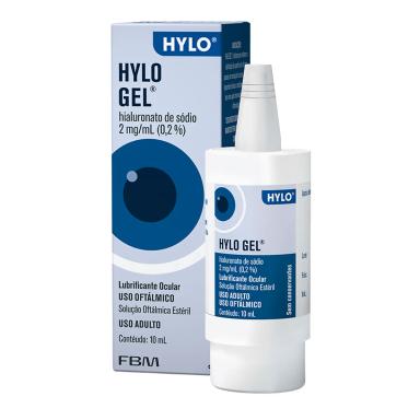 Colírio Lubrificante Hylo-Gel 10ml