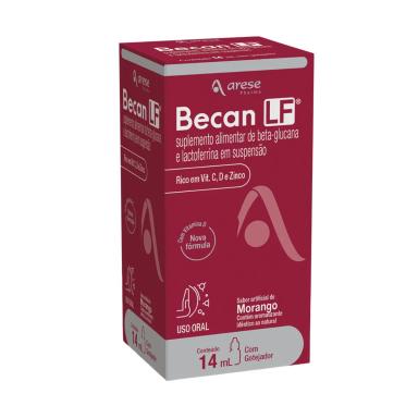 Polivitamínico Becan LF Morango 14ml