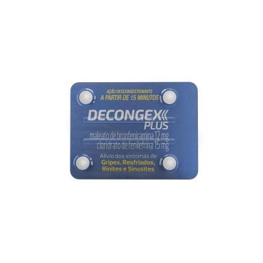 Decongex Plus 4 comprimidos