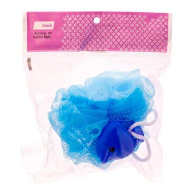 Esponja de Banho Infantil Needs Nylon 1 Unidade