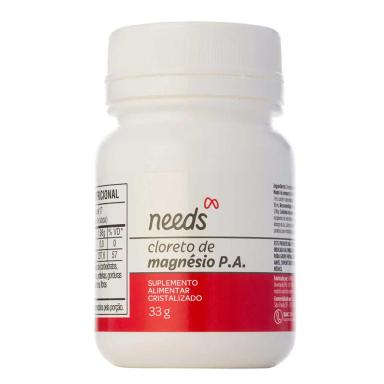 Cloreto de Magnésio P.A. Cristalizado Needs 33g