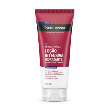 Hidratante Corporal Neutrogena Norwegian Formula Loção Intensiva com Fragrância 200ml
