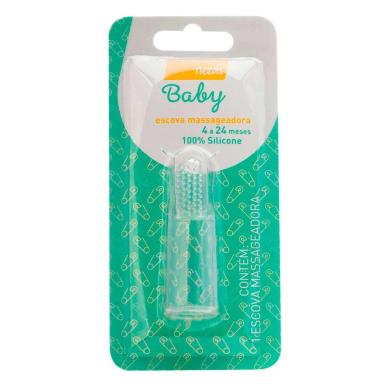 Escova de Dente Massageadora Needs Baby 4 a 24 Meses 1 Unidade