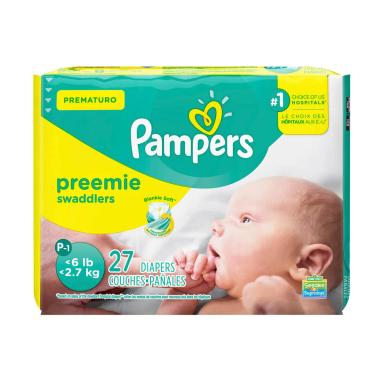 Fralda Pampers Care Prematuro 27 unidades