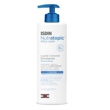 Loção Emoliente Isdin Nutratopic Pro-AMP 400ml