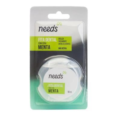 Fita Dental Needs com Cera Menta 90m