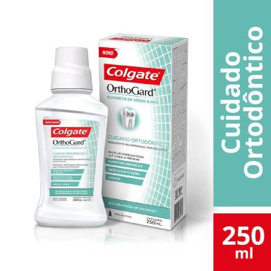 Enxaguante Antisséptico Bucal Colgate OrthoGard Sem Álcool com 250ml