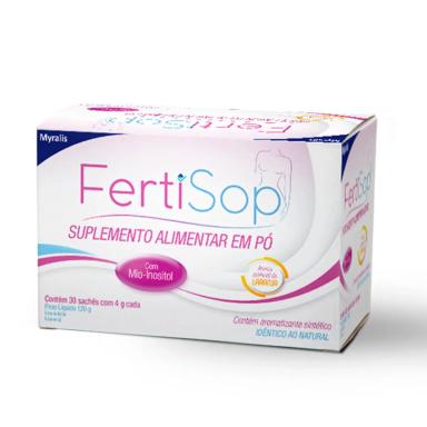 Polivitamínico Myralis FertiSop para Gestantes em pó 30 sachês