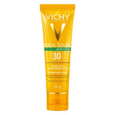 Protetor Solar Facial Antiacne FPS 30 Vichy Ideal Soleil 40g