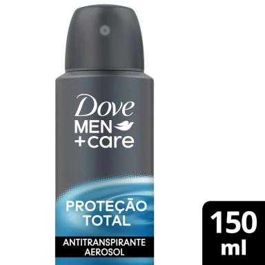 Desodorante Antitranspirante Aerosol Dove Men+Care Proteção Total Masculino 72h 150ml