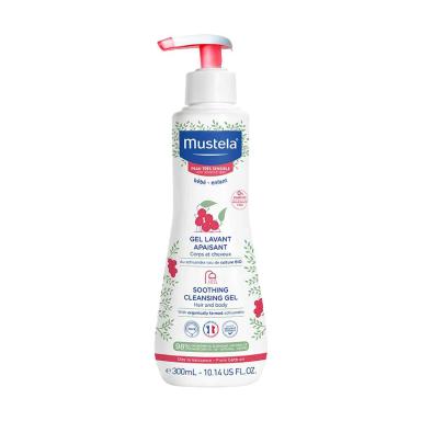 Gel Lavente Calmante Mustela Bebê Pele Muito Sensível 300ml
