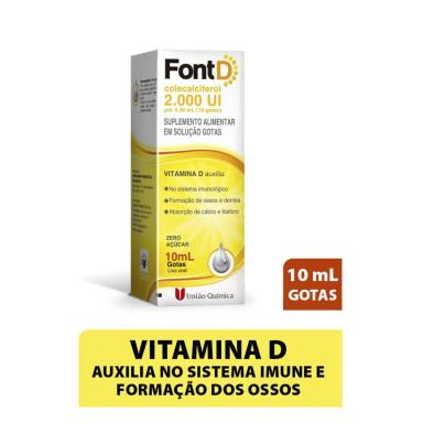 Vitamina D 2.000UI Font D Gotas 10ml