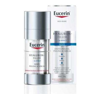 Sérum Facial Anti-Idade Eucerin Efeito Peeling Hyaluron-Filler Noite com 30ml